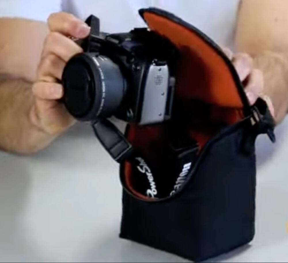 Lowepro Camera Lens Bag Adventura Ultra Zoom 100 Black Padded